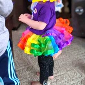 2T-3T Rainbow Tutu